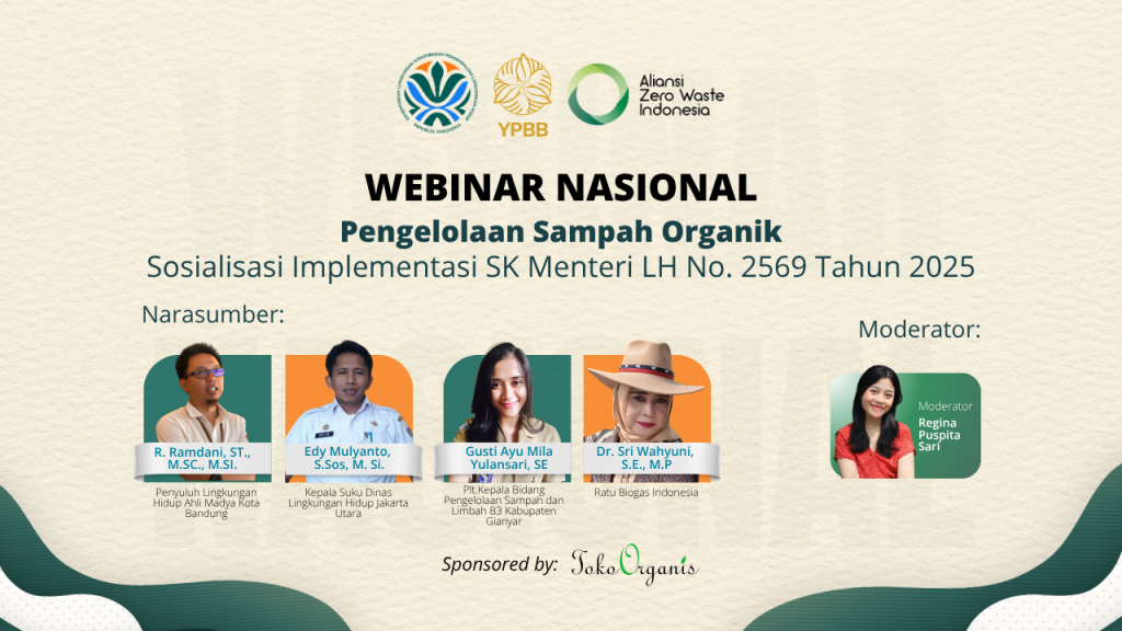 Percepat Transformasi Pengelolaan Sampah Organik dari Sumber, Ratusan Pemda Ikut Webinar Nasional
